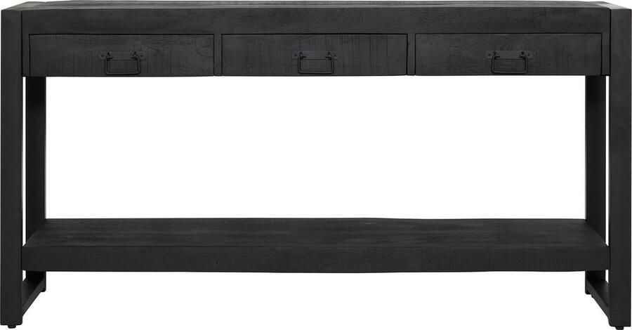 Starfurn Sidetable Boaz Zwart 150cm mangohout black duurzaam - Foto 3