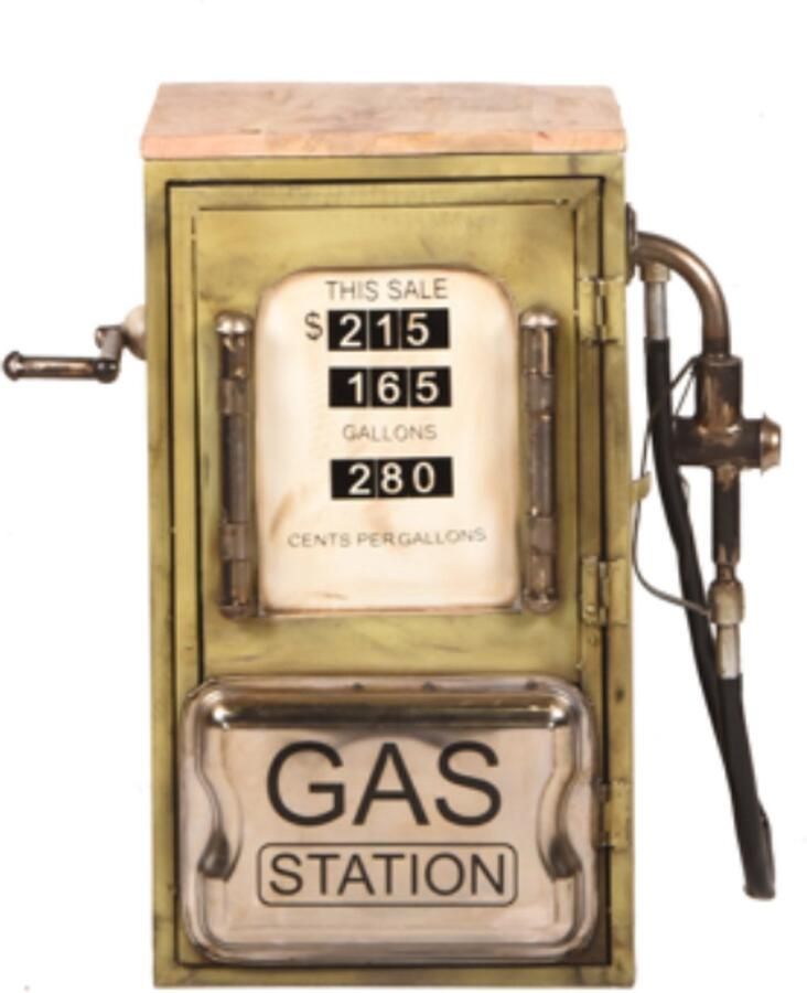 Starfurn Sidetable Vintage Gas Station