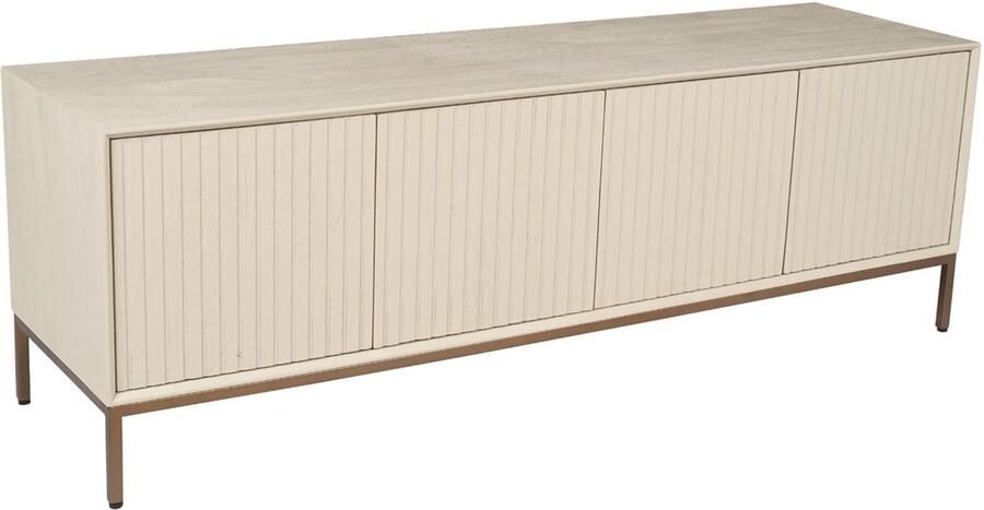 Starfurn Tv-meubel Madison Zandkleur Hout 165x45x55cm