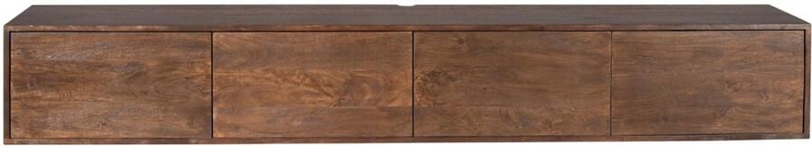 Starfurn Tv-meubel Vision Zwevend Bruin Hout 240x35x30cm