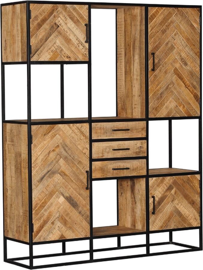 Starfurn Vakkenkast Arlington Mangohout Naturel Supreme XXL - Foto 2