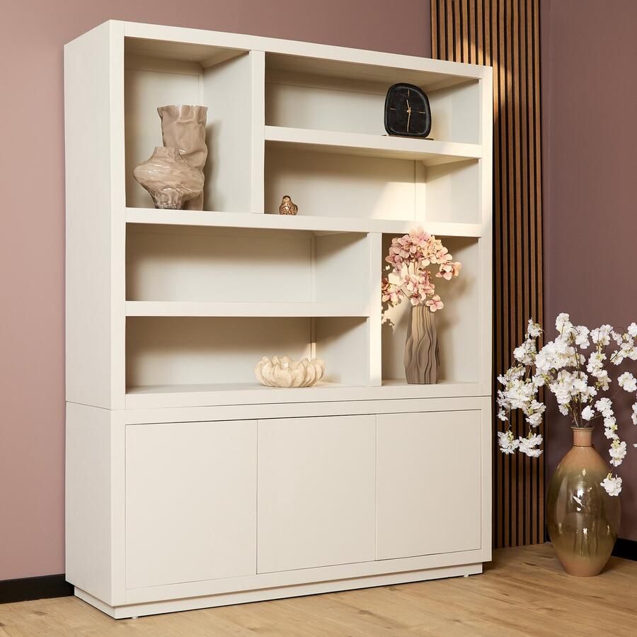 Starfurn Vakkenkast Brussel Sand XL 160 cm