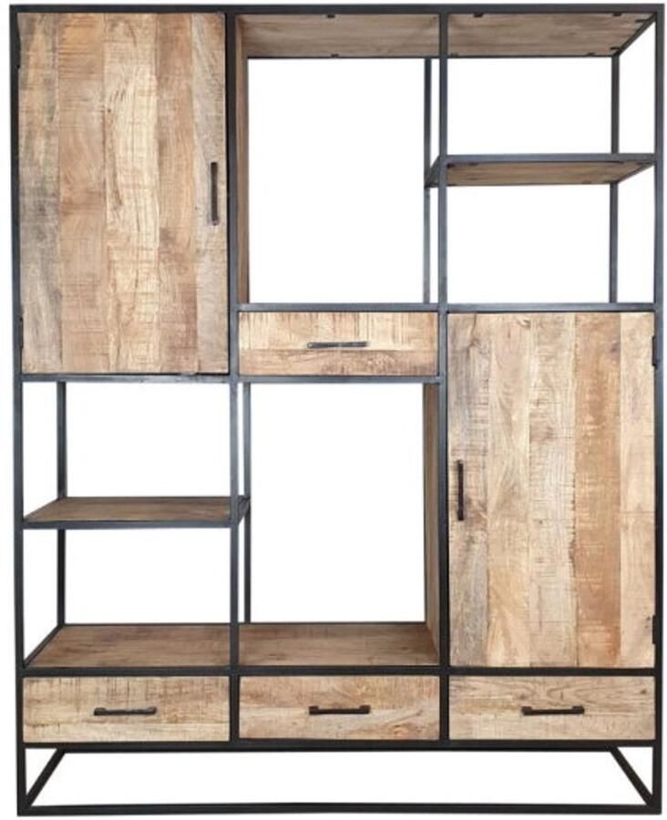 Starfurn Vakkenkast Denver Mango Metaal 160 cm
