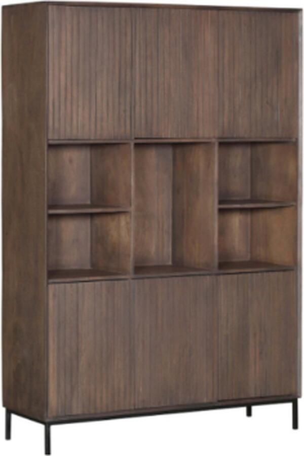 Starfurn Vakkenkast XL Madison Walnoot Mangohout
