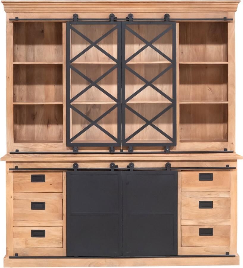 Starfurn Vitrinekast Lotte XXL 200 cm