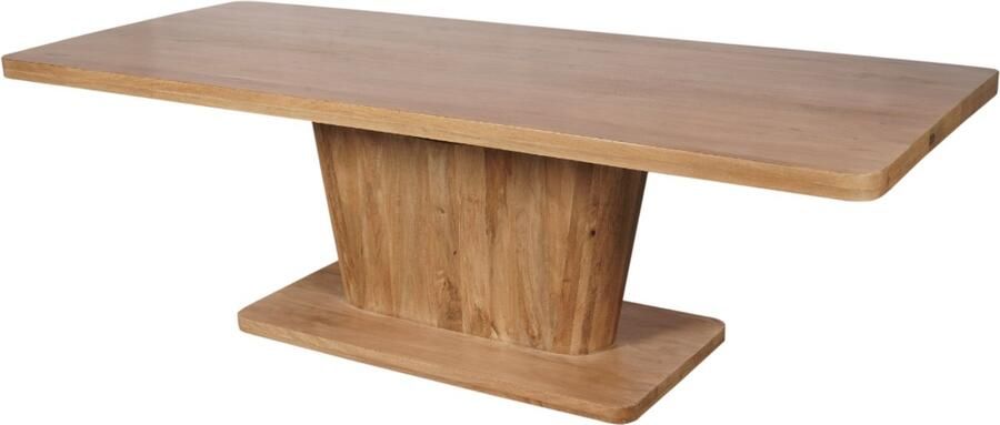 Starfurn Eettafel Voco Rechthoek Naturel Hout 240x110x76cm - Foto 2