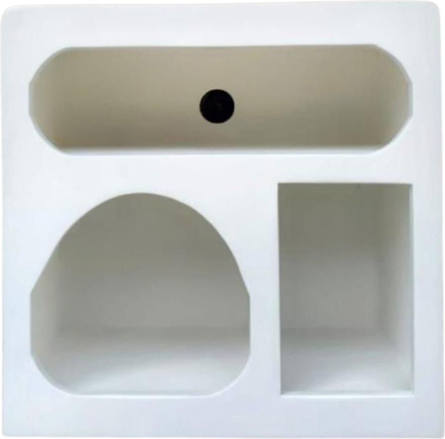 Starfurn Wandkastje Caya Wit Hout 60x33x60cm