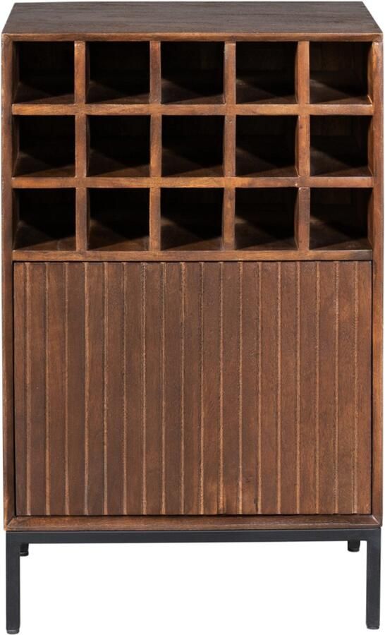 Starfurn Wijnkast Madison 55 cm bruin
