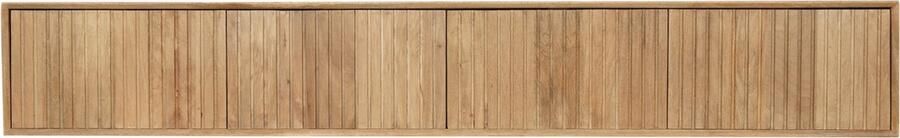 Starfurn Zwevend Tv-meubel Madison Naturel Hout 200x35x30cm - Foto 2