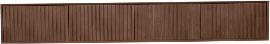 Starfurn Zwevend Tv-meubel Madison Walnoot 240cm