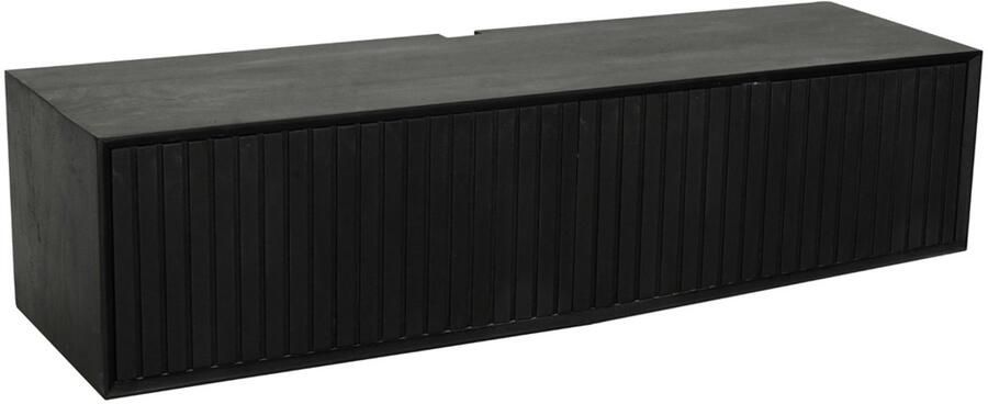 Starfurn Zwevend Tv-meubel Madison Zwart Hout 120x35x30cm - Foto 2