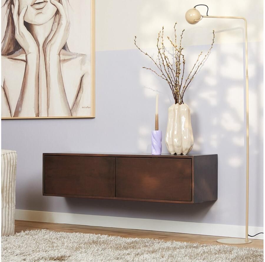 Starfurn Tv-meubel Vision Zwevend Bruin Hout 120x35x30cm - Foto 2