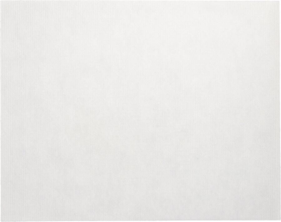 Starpak 100 Placemats stofkarakter nonwoven soft selection 30 cm x 40 cm wit