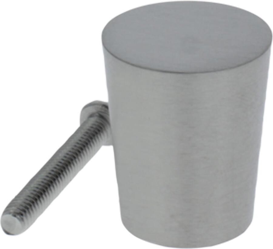 STARX Knop conisch diameter 20mm RVS