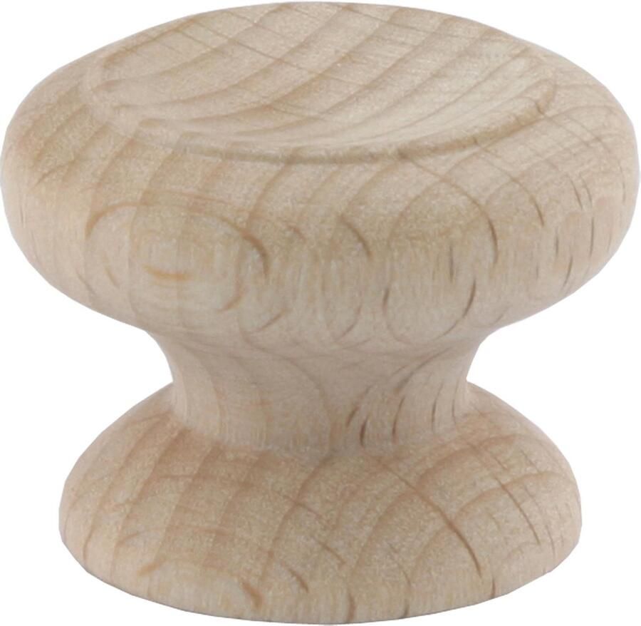 STARX Knop rond hol beuken 30mm