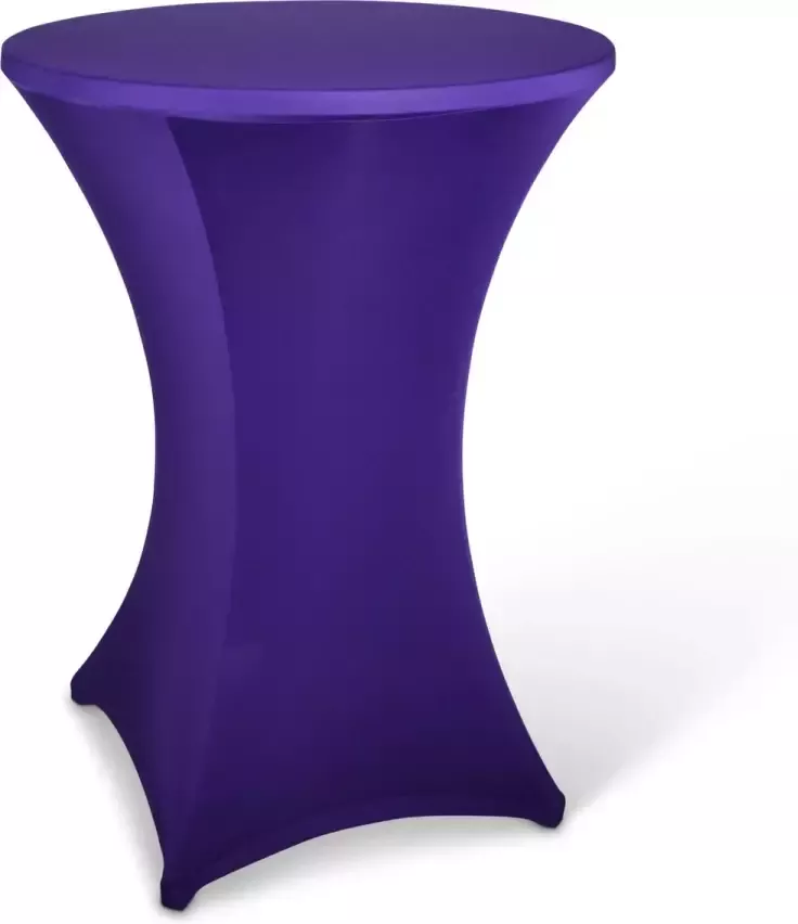 Statafelshop Statafelrok Paars Ø85 cm