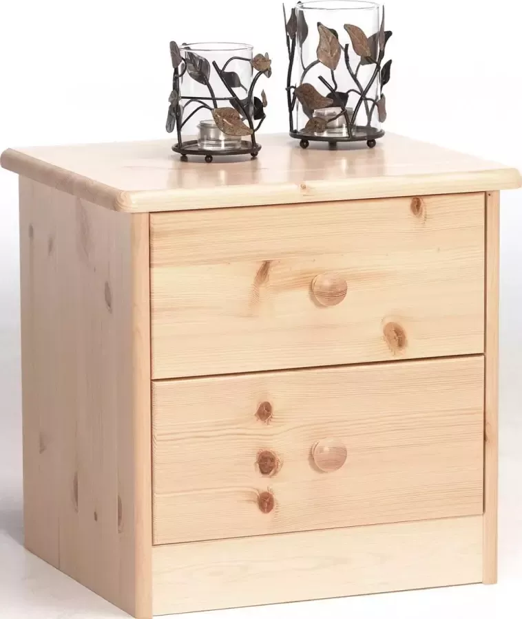 Steens Nachtkastje Bruin 35cm