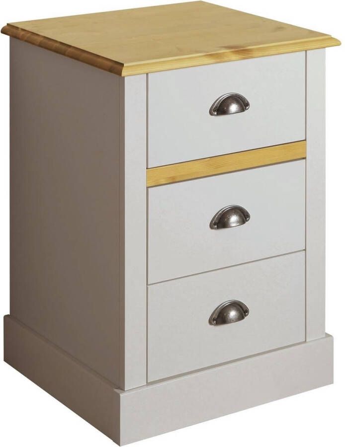 Steens Nachtkastje Grijs 45cm - Foto 2