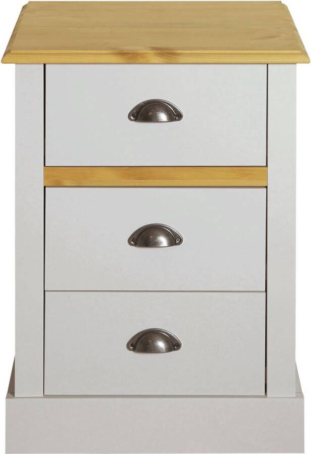 Steens Nachtkastje Grijs 45cm