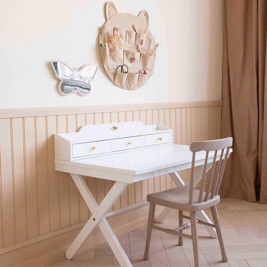 Steigerhoutpassie Cam Copenhagen Luca Bureau White