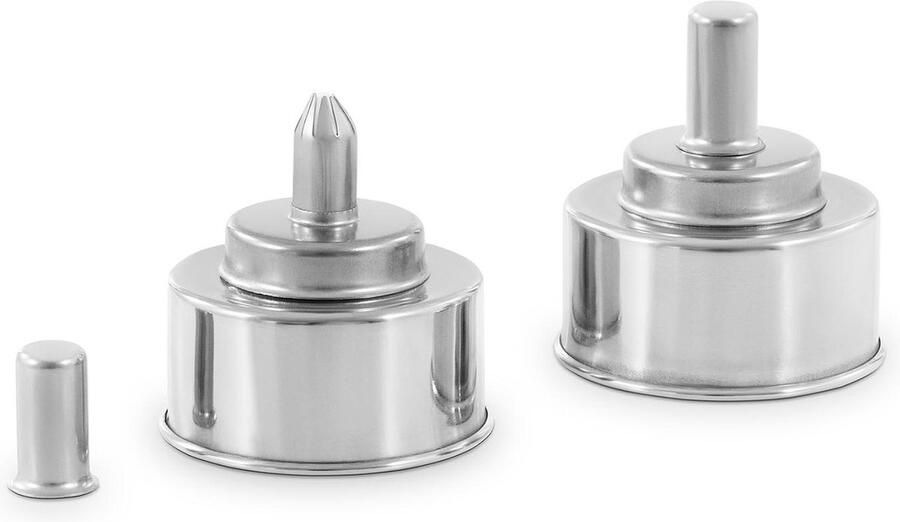 Steinberg Systems Steinberg Alcoholbrander 2 stuks 0.2 L brandduur: 1.5-2 h roestvrij staal met lont en deksel