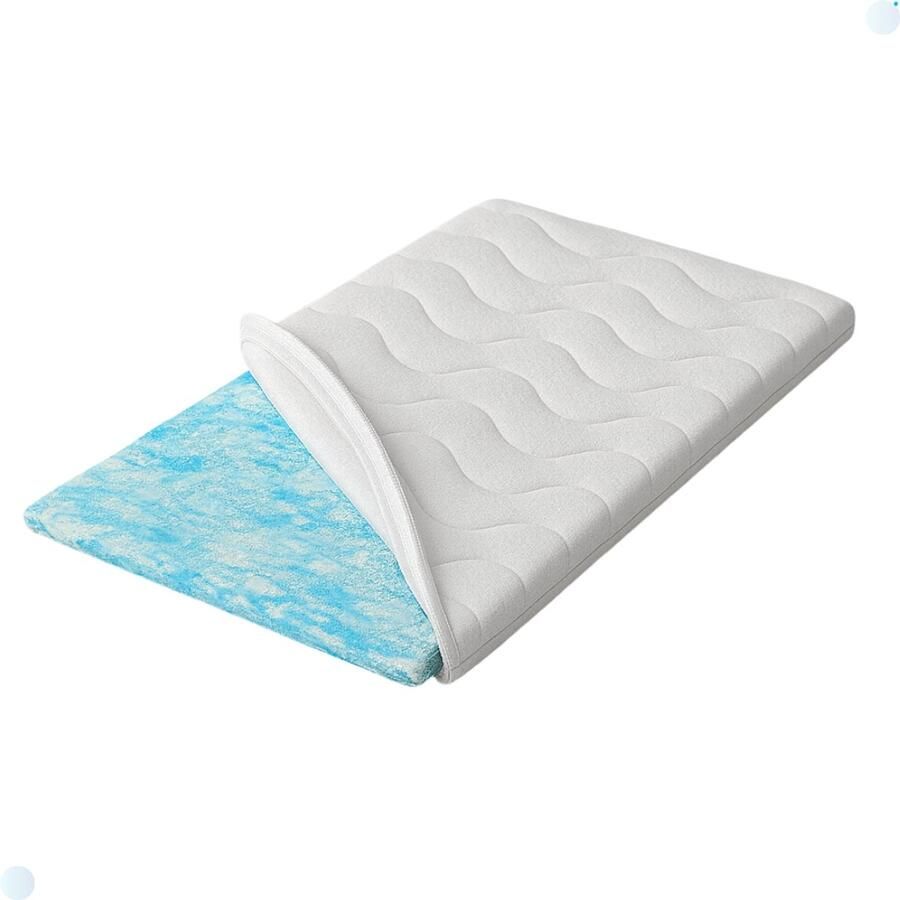 Stella Matras Stella Dream XL Topper 180x200 8cm dik HR Airfoam Topdekmatras Koudschuim Matrastopper Afritsbaar Wasbaar