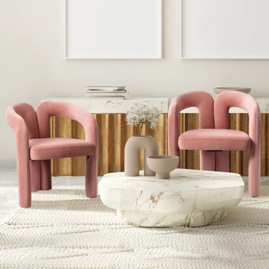 Steven Fluweel moderne ontwerp eetkamerstoelen gepolstreerde decoratieve stoelen eetkamerstoelen emmers woonkamer keuken fauteuil 2-stuk set vrijetijdsstoelen