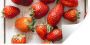 StickerSnake Muurstickers Sticker Folie Aardbei Fruit Tafel 40x20 cm Plakfolie Muurstickers Kinderkamer Zelfklevend Behang Zelfklevend behangpapier Stickerfolie - Thumbnail 2