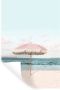 StickerSnake Muurstickers Sticker Folie Parasol Strand Zee Wolken 80x120 cm Plakfolie Muurstickers Kinderkamer Zelfklevend Behang Zelfklevend behangpapier Stickerfolie - Thumbnail 3