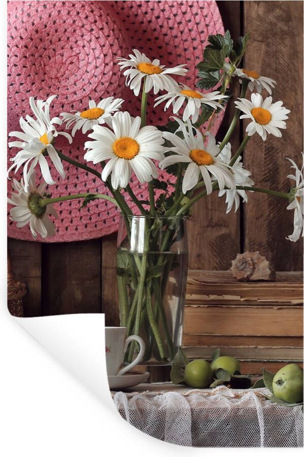 StickerSnake Muurstickers Sticker Folie Tafel Thee Stilleven 20x30 cm Plakfolie Muurstickers Kinderkamer Zelfklevend Behang Zelfklevend behangpapier Stickerfolie