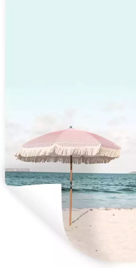 StickerSnake Parasol Strand Zee Wolken 13