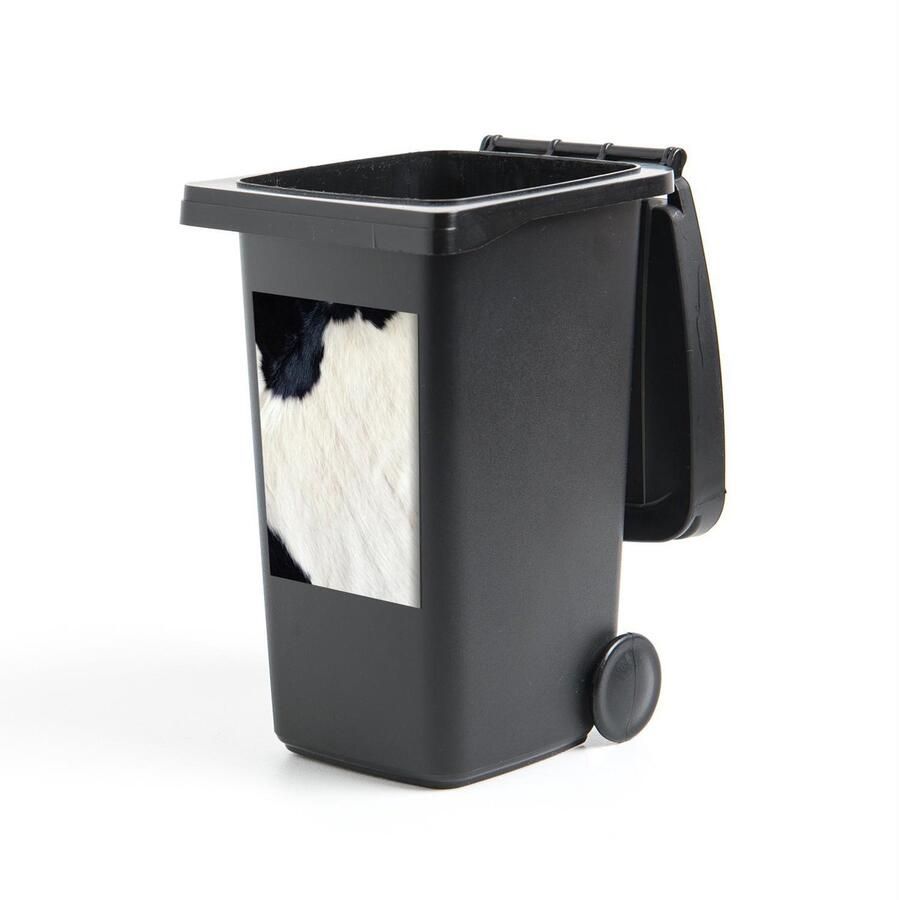 StickerSnake Container sticker Dierenhuid Vacht van een koe Klikosticker 40x60 cm kliko sticker weerbestendige containersticker