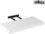 Stilista wandplank zwevend – wandplank – wandplanken – trendy design – MDF vezelplaat – 3 8 cm dik – wit – 50 x 23 5 x 3 8 cm - Thumbnail 1