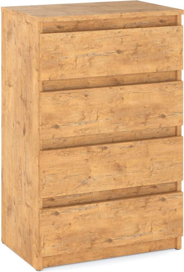 Stiv-Meble Ladekast TV-kast voor woonkamer Eiken Lancelot 60 CM Dressoir Kledingkast