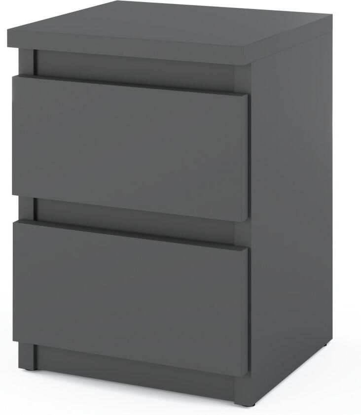 Stiv-Meble Nachtkastje 30 CM Grijs 2S Nachtkastje Slaapkamermeubels Nakastlik