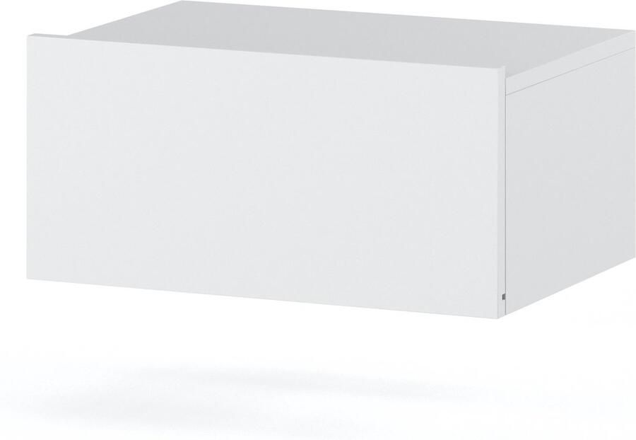 Stiv-Meble Nachtkastje Wit Hangend 45CM 1S Nachtkastje Slaapkamermeubels Nakastlik