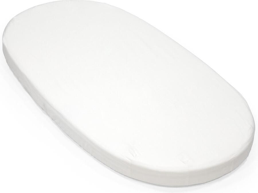 Stokke Sleepi hoeslaken V3 wit zachte lakens voor zoete dromen gemaakt voor Sleepi bed 100% fijn katoen perkal wasbaar