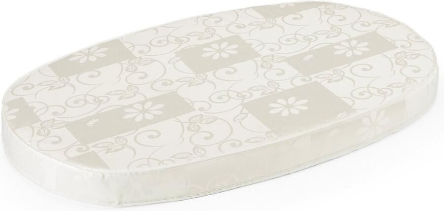 Stokke Sleepi Matras Natuurlijk Wit Schuimmatras voor wieg bed Biedt comfort en ondersteuning voor kinderen Inclusief niet-giftige hoes