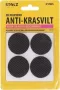 Stolz Anti-krasvilt zelfklevend Krasviltjes Rond Vloer- en meubelbeschermers 8 stuks 4 x 4 cm - Thumbnail 1