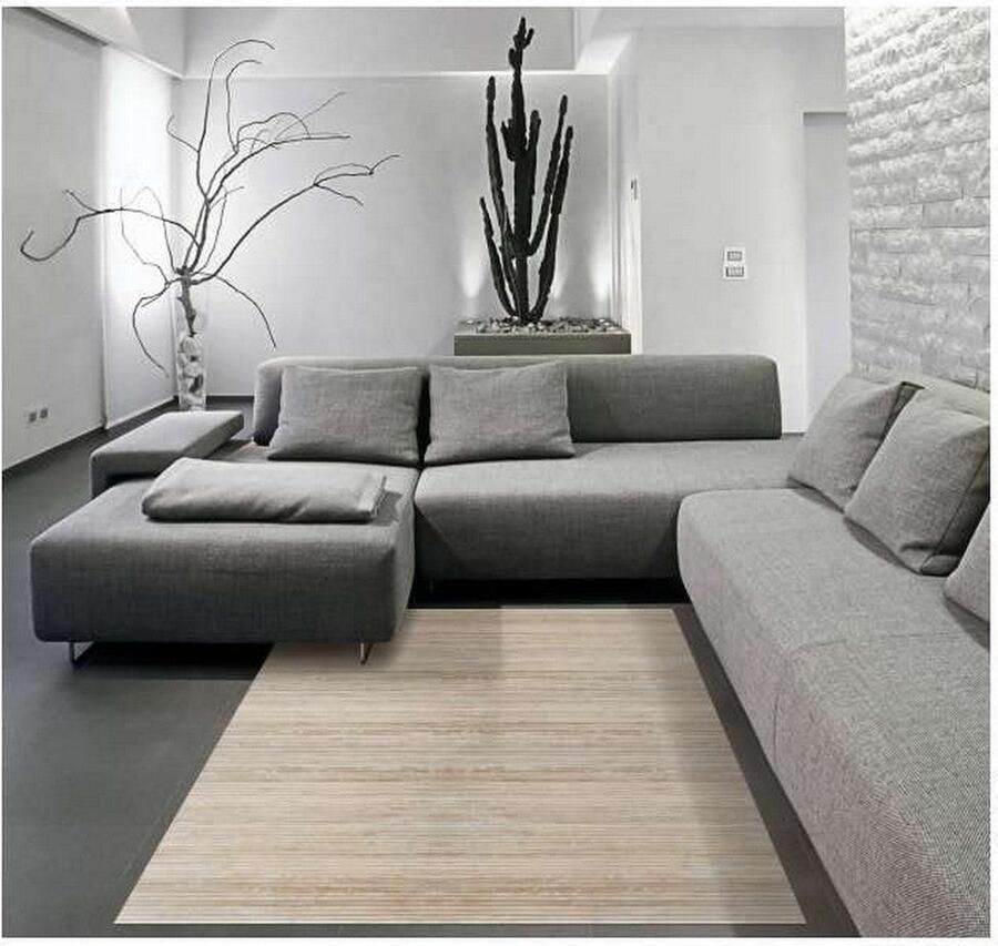 Stor Planet Tapijt Bamboe 160 x 240 cm