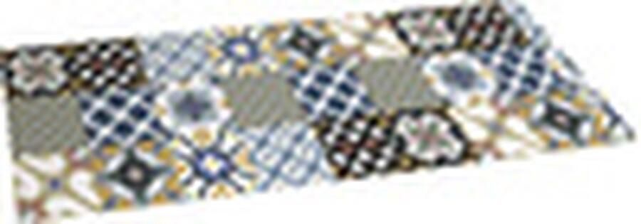 Stor Planet Vinyl tapijt Hydrauliek Blauw 100 % PVC (50 x 140 cm)