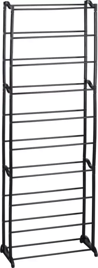 Storage solutions Schoenenrek 10 laags Zwart Metaal - Foto 3