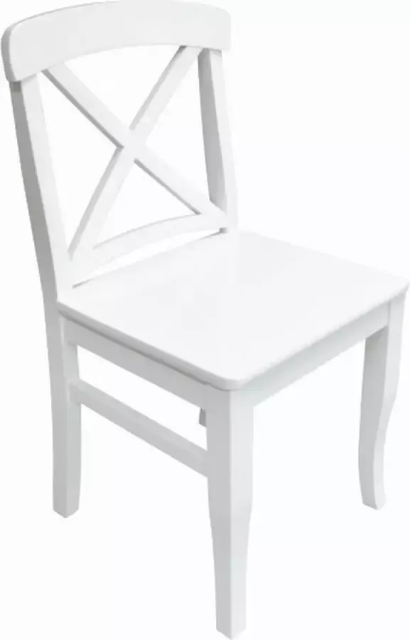 Storm Stoel Bourgogne wit by 88 x 43 x 49 cm Bistro Bistrostoeltje Eetkamerstoel