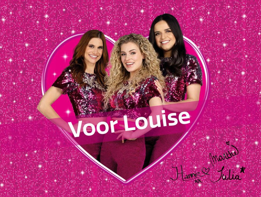 Studio M Gepersonaliseerde K3 Deurmat Binnen Kindertapijt met eigen Tekst 60x80 cm – ROZE – Gepersonaliseerd Cadeau – Vloerkleed Kinderkamer K3 Gemaakt in België Cadeautip Kerst