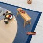 Studio M Luxe Buitenkleed – HARMONY – Dubbelzijdig Vloerkleed Buiten – Buitentapijt 120x160 cm – Donkerblauw – Tuintapijt met Omkeerbaar Design 100% gemaakt in België - Thumbnail 3