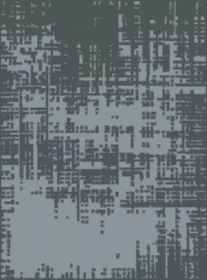 Studio M Vloerkleed Laagpolig Home – INDUSTRIAL – Tapijt Woonkamer – Vloerkleed Modern Industrieel 160x230 cm – Lichtgrijs