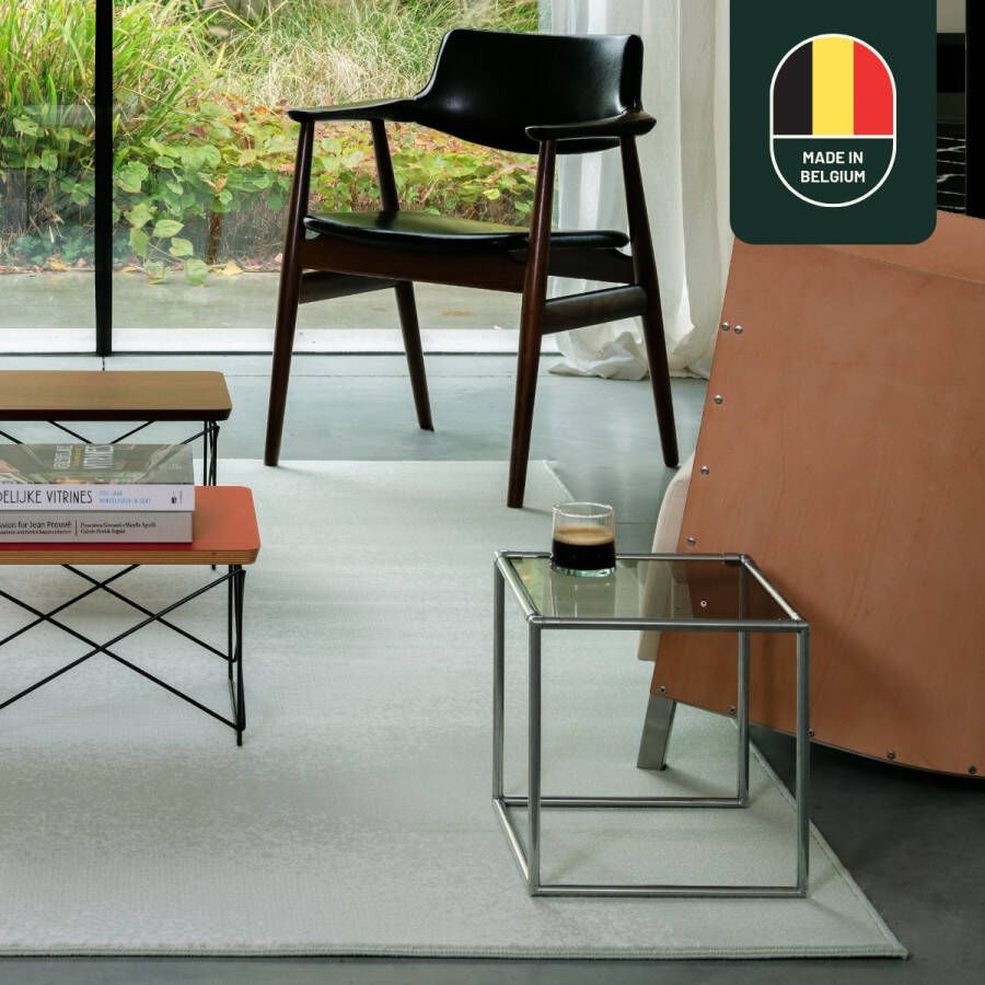 Studio M Vloerkleed Laagpolig Home – VOGUE – Tapijt Woonkamer – Modern Vloerkleed 160x230 cm Pastelgroen