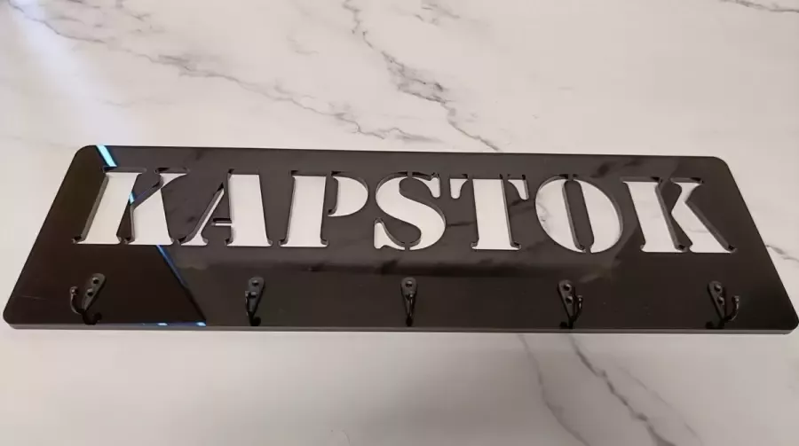 Studio Saar Kinderen Kapstok Kinderkapstok Raket 5 haken Babykamer Kapstokken babykamer – design Kapstokken Wandkapstok Babykameraccessoires Kinderkamer