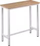 StudioJacquí Studio Jacquí Vintage Bartafel Sidetable Dressoir Wandtafel Haltafel Hoge Tafel – Licht Eiken – Scandinavisch - Thumbnail 1