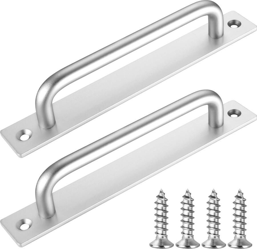 Stunq Set van twee roestvrijstalen schuifdeurgrepen voor binnen- en buitengebruik